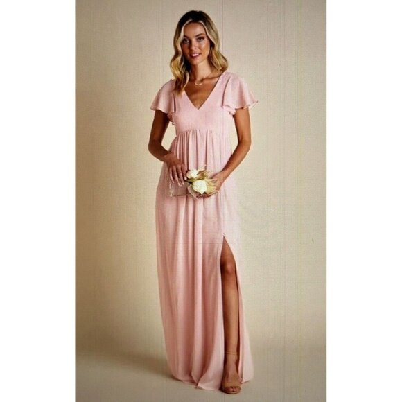 Birdy Grey Pink Wedding Dress - Picture 1 of 6